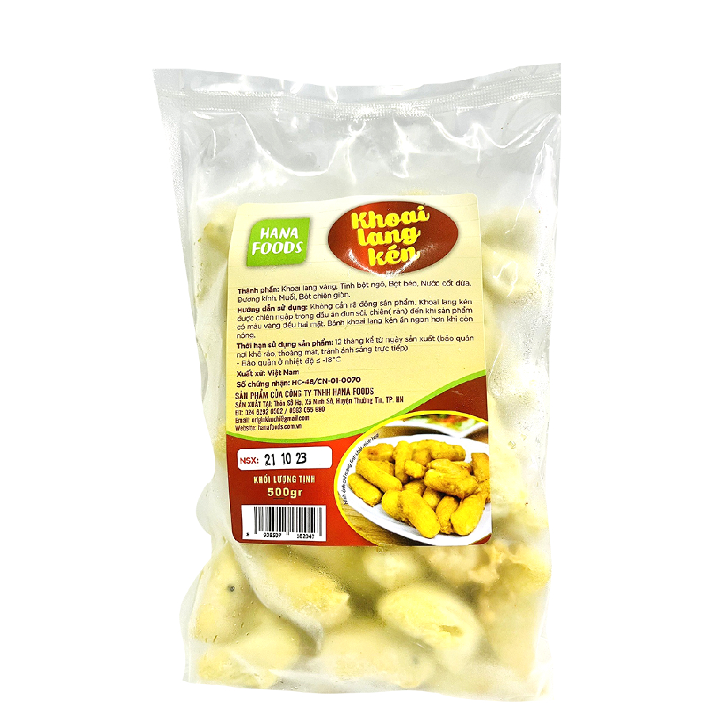 Khoai lang kén Hana Foods  500gr