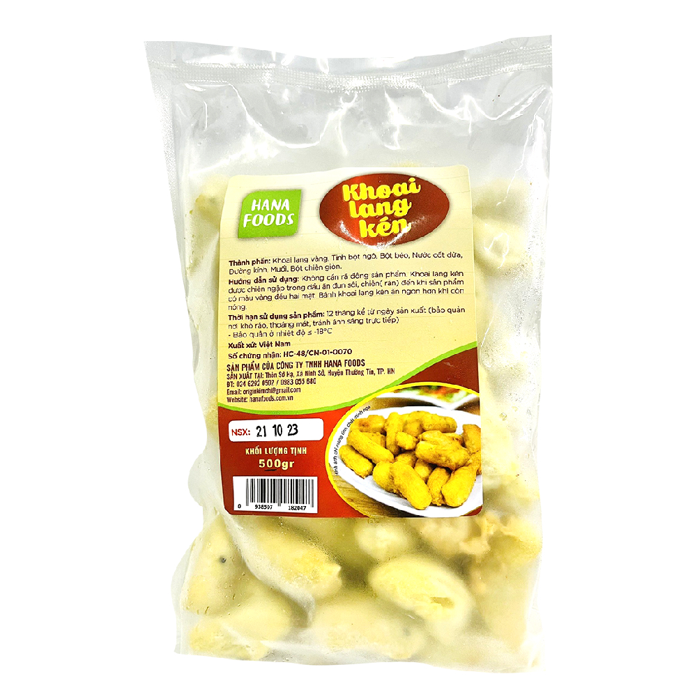 Khoai lang kén Hana Foods  200gr