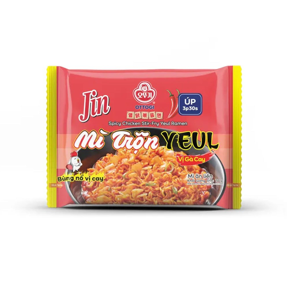 Mì trộn Yeul vị gà cay Otoki 70g/30