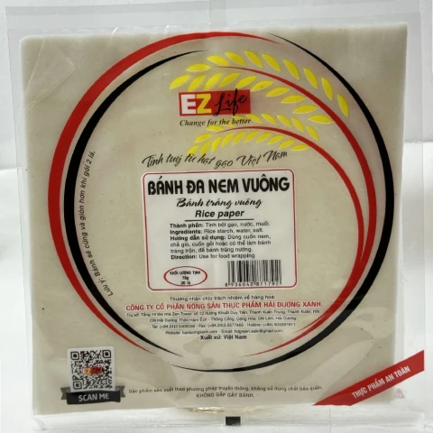 Bánh đa nem EZ life chữ nhật 50gr