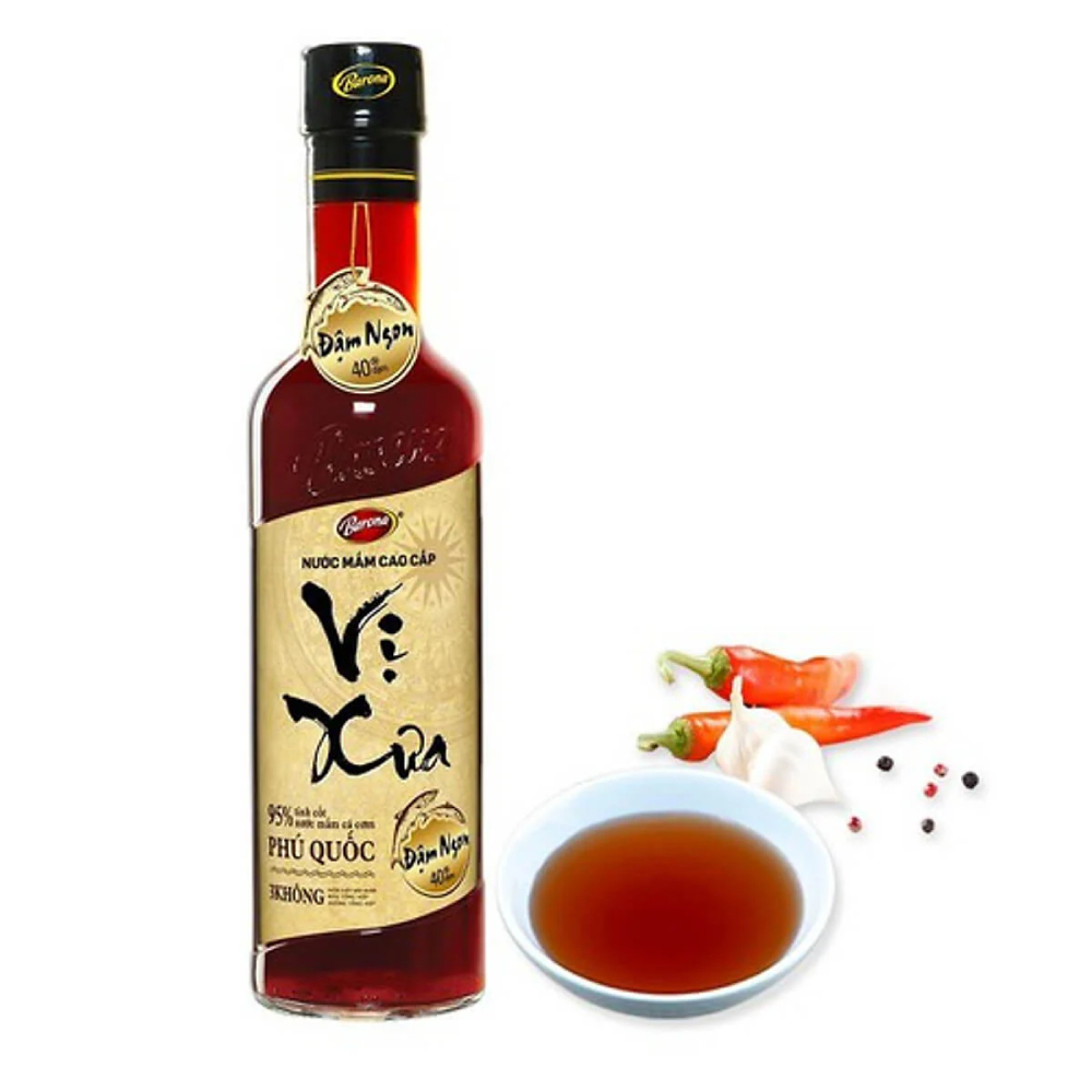 Nước mắm cao cấp Barona vị Xưa 40N 500ml