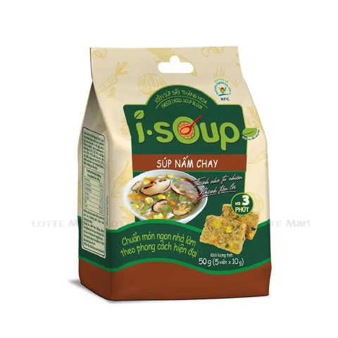 Súp nấm chay I-Soup   50gr