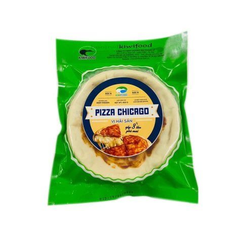 Bánh pizza Chicago  Kiwifood vị thập cẩm 400g 