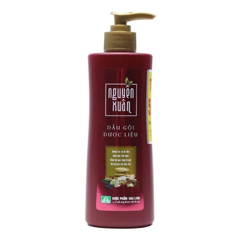Dầu gội dược liệu Nguyên Xuân đỏ  450ml