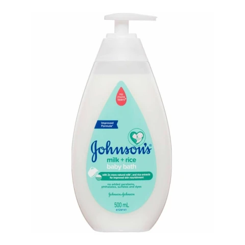 Sữa tắm Johnson s  chứa sữa và gạo 500ml