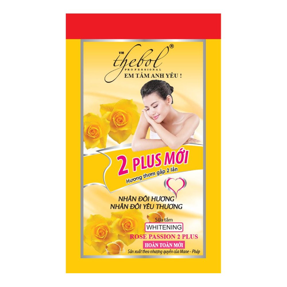 Sữa tắm The Bol   thảo dược VitaminE nước hoa 2Plus  6gx10