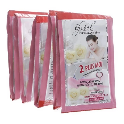 Sữa tắm The Bol   thảo dược ngọc trai nước hoa 2Plus 6gx10