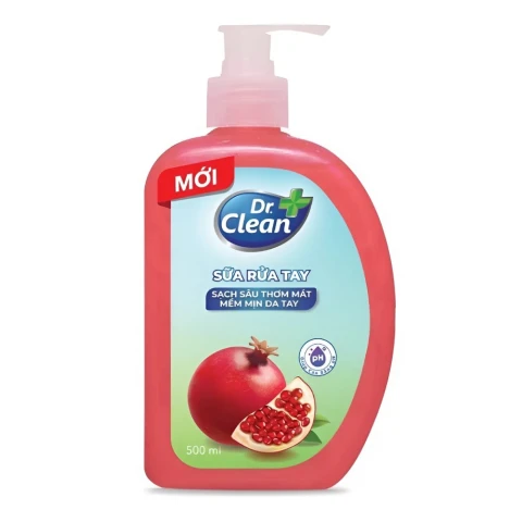 Nước rửa tay Dr.Clean hương lựu 500ml