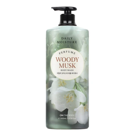 Sữa tắm On The body WOODY MUSK SCENT xạ hương   1.1L