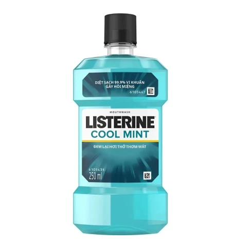 Nước súc miệng  listerine cool mint 250ml