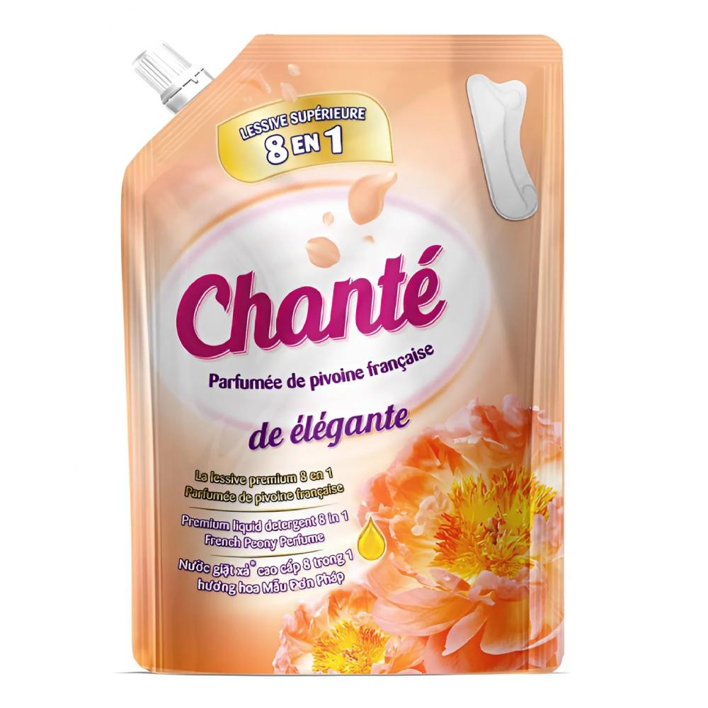 Nước giặt xả Chante mẫu đơn pháp túi 3.2kg