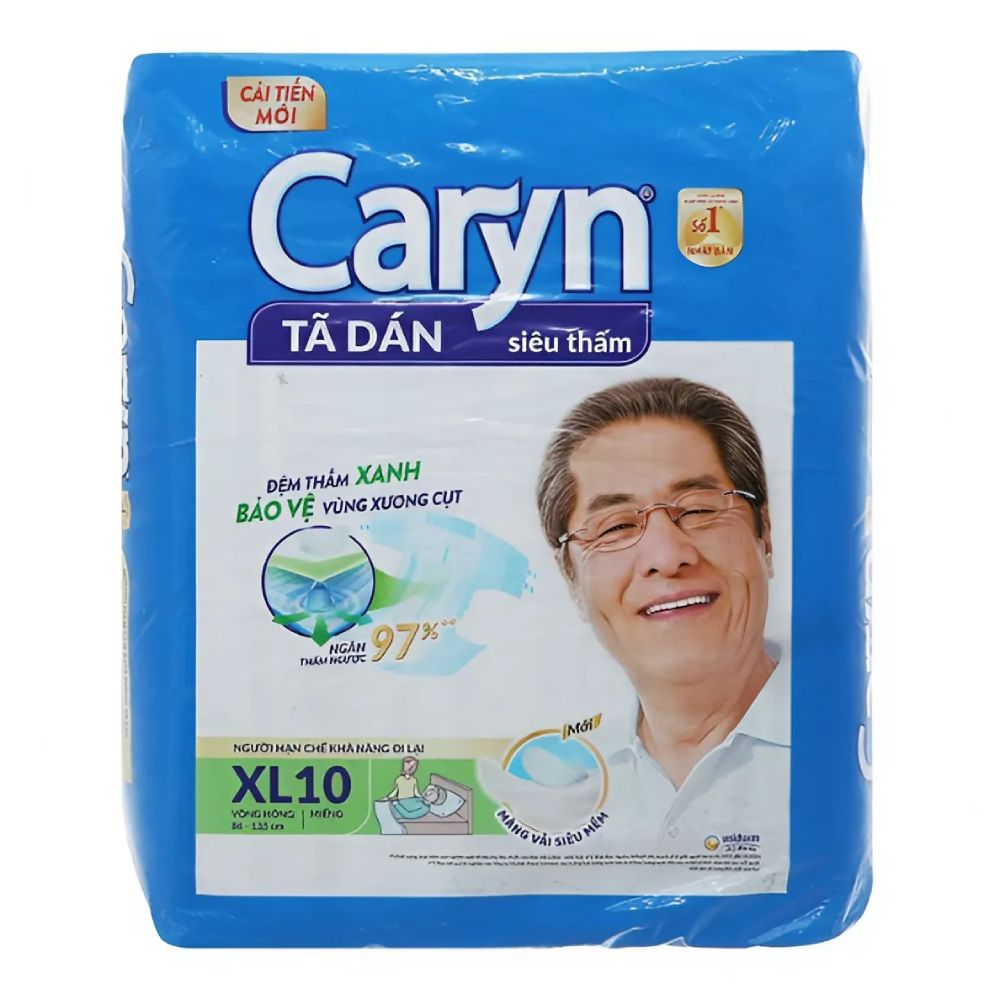 Tã quần Caryn siêu thấm XL10/5