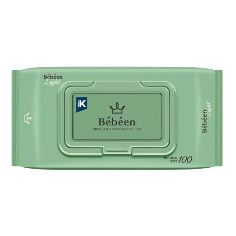 Khăn ướt BeBeen Light xanh 100 tờ /24