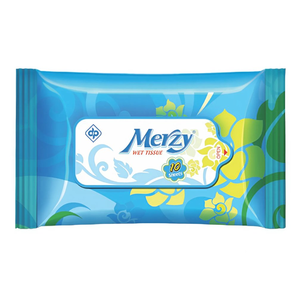 Khăn ướt Merzy 10 tờ không mùi /100
