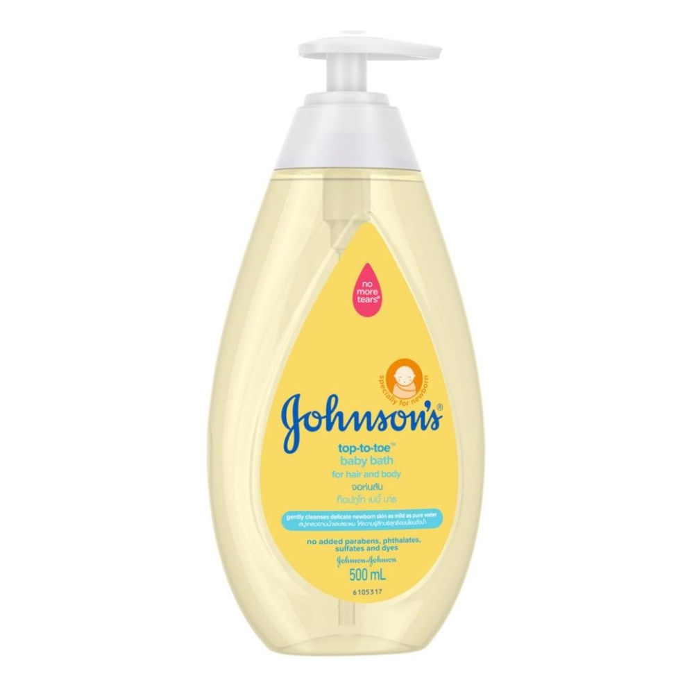 Sữa tắm gội trẻ em Johnson s Cottontouch Top-to-Toe Bath 500g