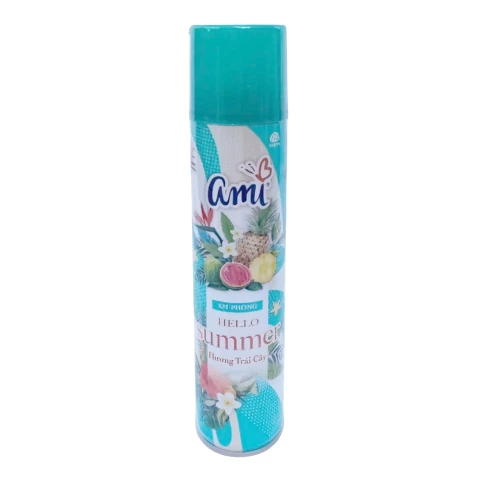 Xịt phòng Ami Hello Summer hương trái cây 280ml /24