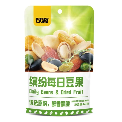 Đậu mix hoa quả tổng hợp Cam Nguyên  62gr