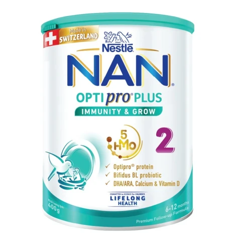 Sữa bột NAN  Optipro Plus số 2 400gr