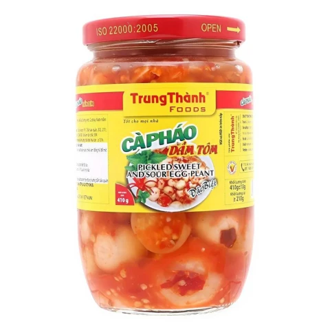Cà pháo dầm tôm Trung Thành 410g