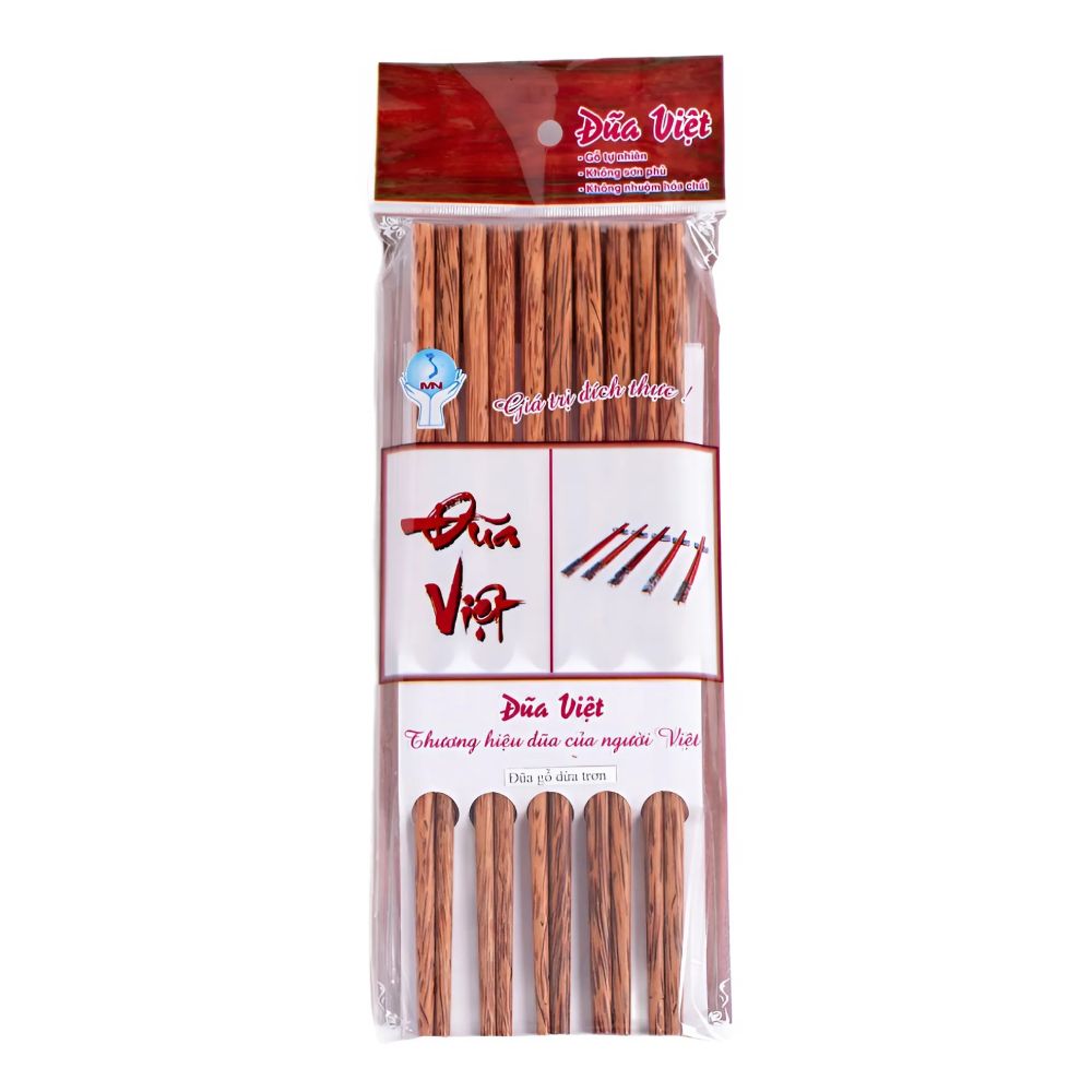 Đũa gỗ dừa  Đũa Việt trơn  