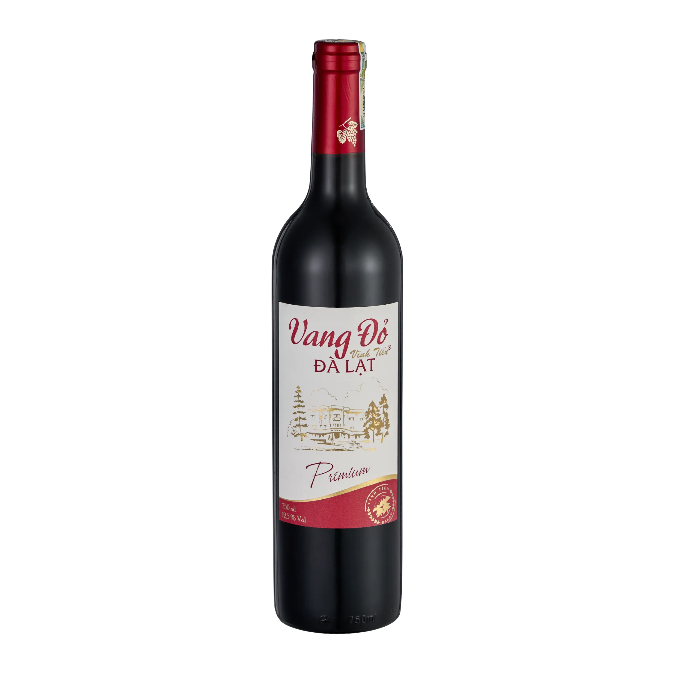 Rượu vang đỏ Superior Vĩnh Tiến 12.5% 750ml/6